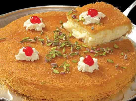 الكنافة بطرق مختلفة